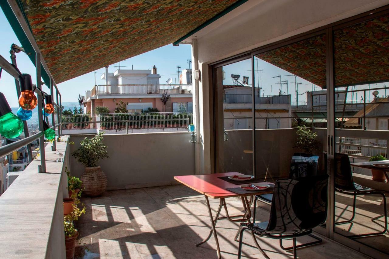 5Th Floor Apartment With Balcony Афины Экстерьер фото